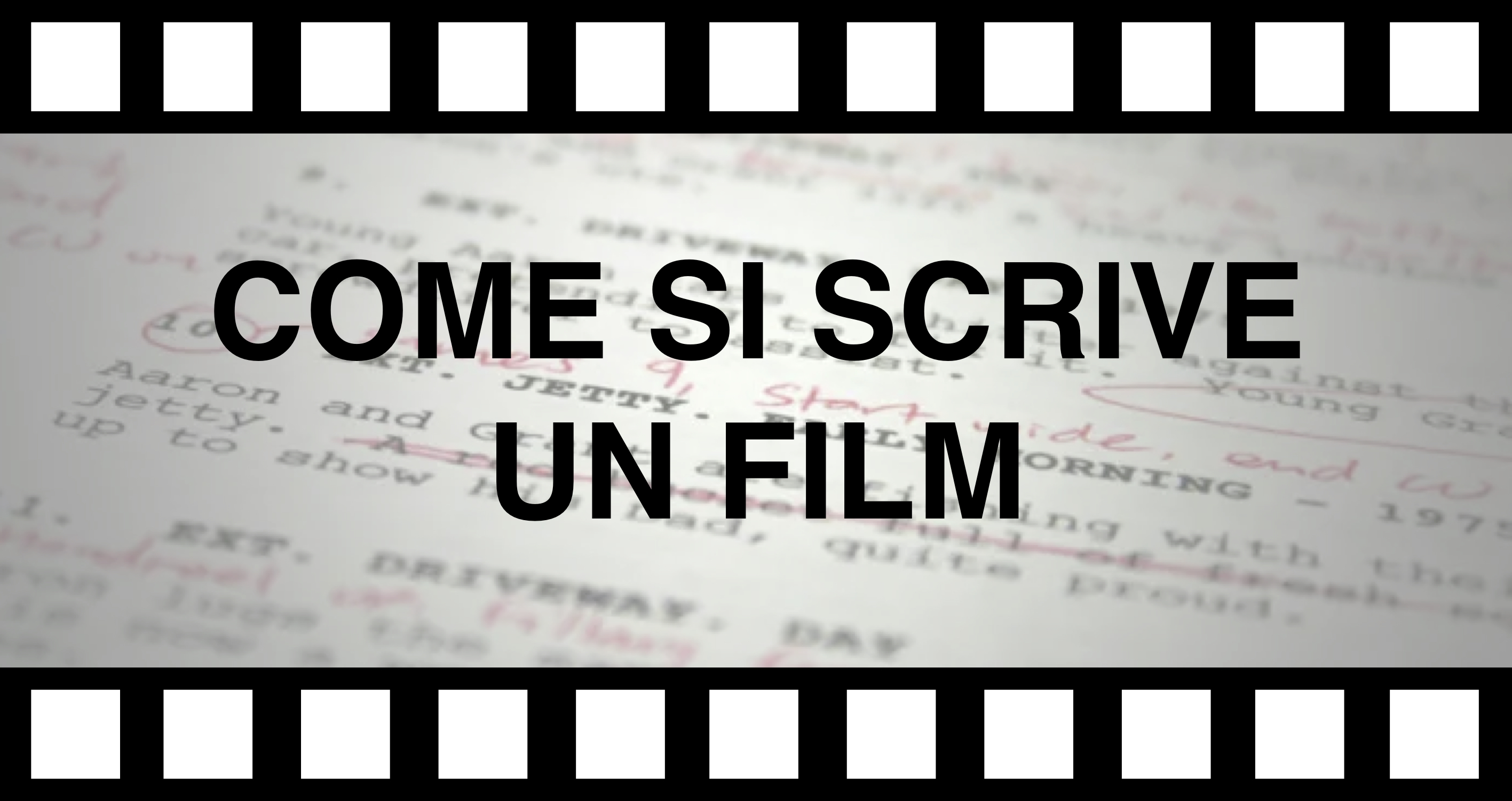 Come si scrive un film